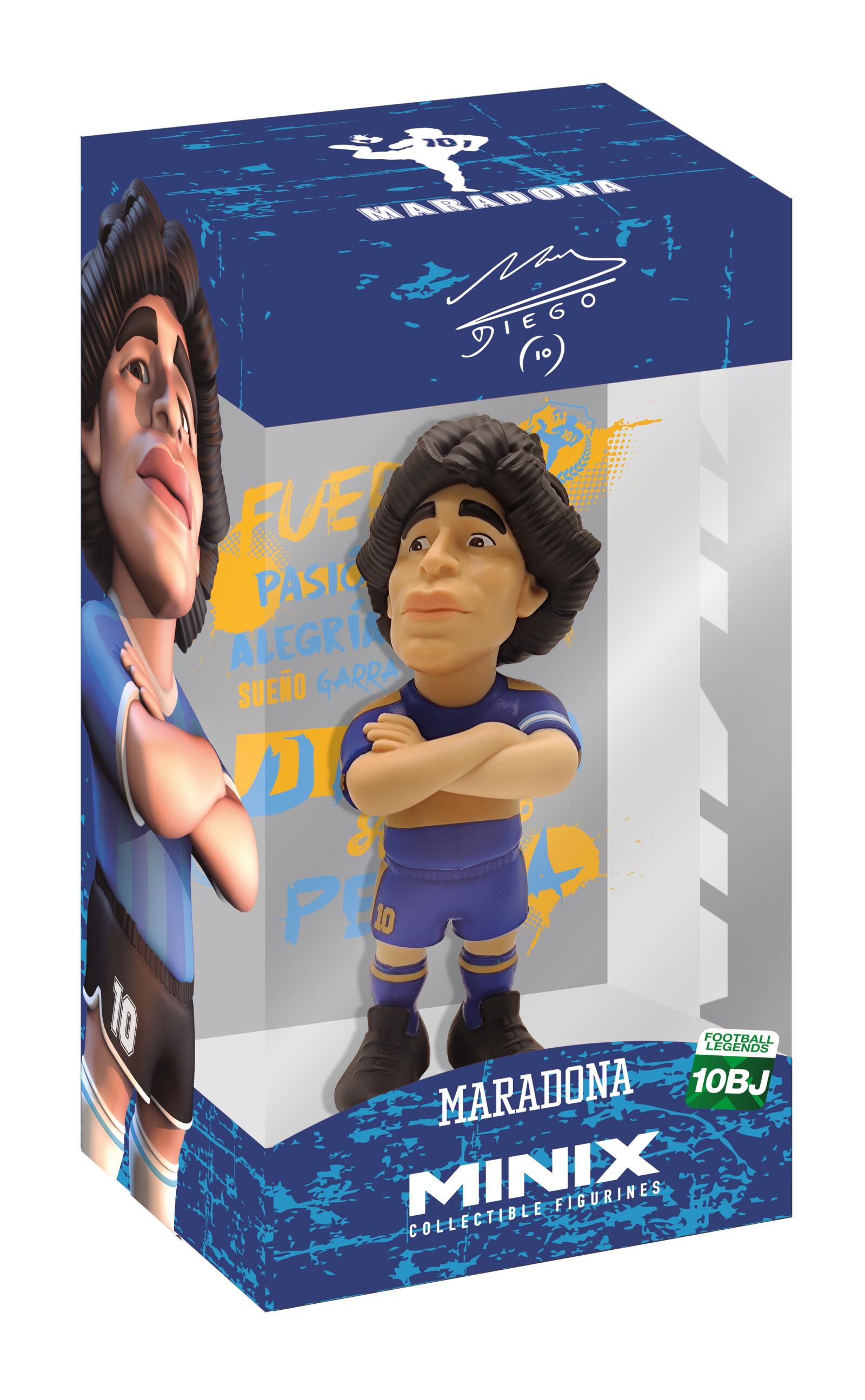 MINIX Football Stars Maradona Blue and Yellow 10BJ