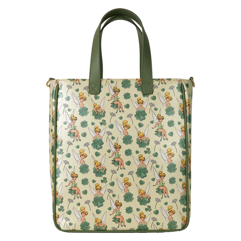 Disney - Tinker Bell 4-Leaf Clover Tote Bag with Coin Bag