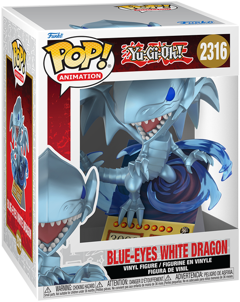 Yu-Gi-Oh! - Dragón Blanco de Ojos Azules Pop! Premium
