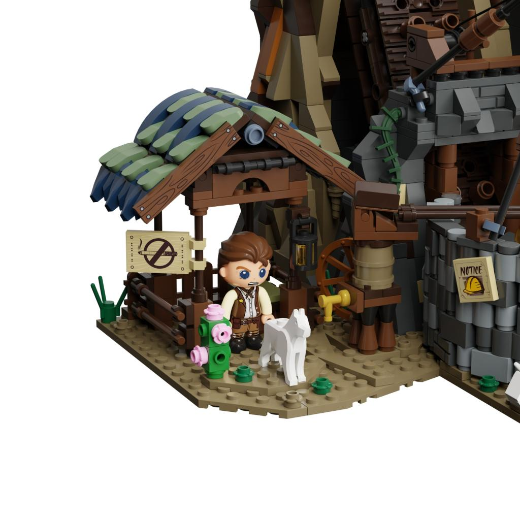 Retro Collection - Western Mine Construction Set (2990 Pieces)
