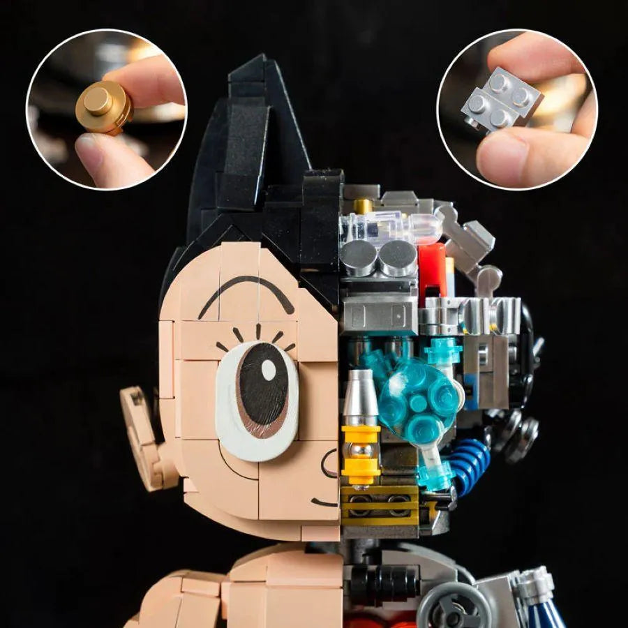 PSY86203HY Astro Boy - Astro Boy Mechanical Version Buildable Figure (1250pcs) - Pantasy - Titan Pop Culture