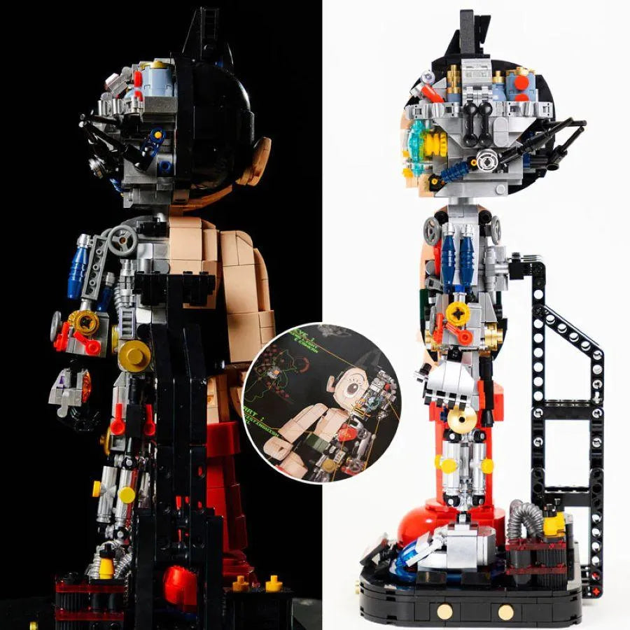 PSY86203HY Astro Boy - Astro Boy Mechanical Version Buildable Figure (1250pcs) - Pantasy - Titan Pop Culture