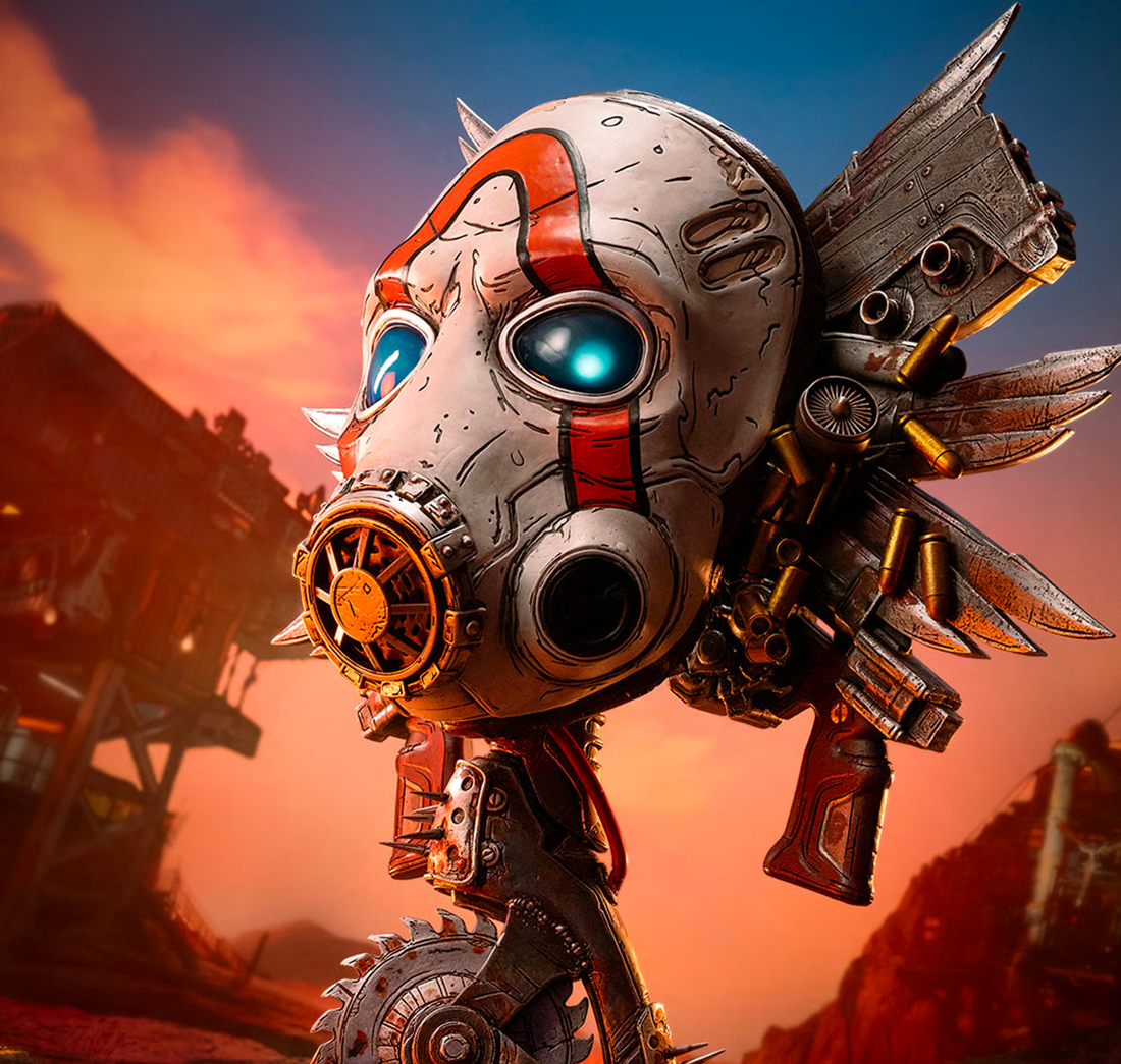 Borderlands - Psycho Bandit 1:1 Scale Art Mask