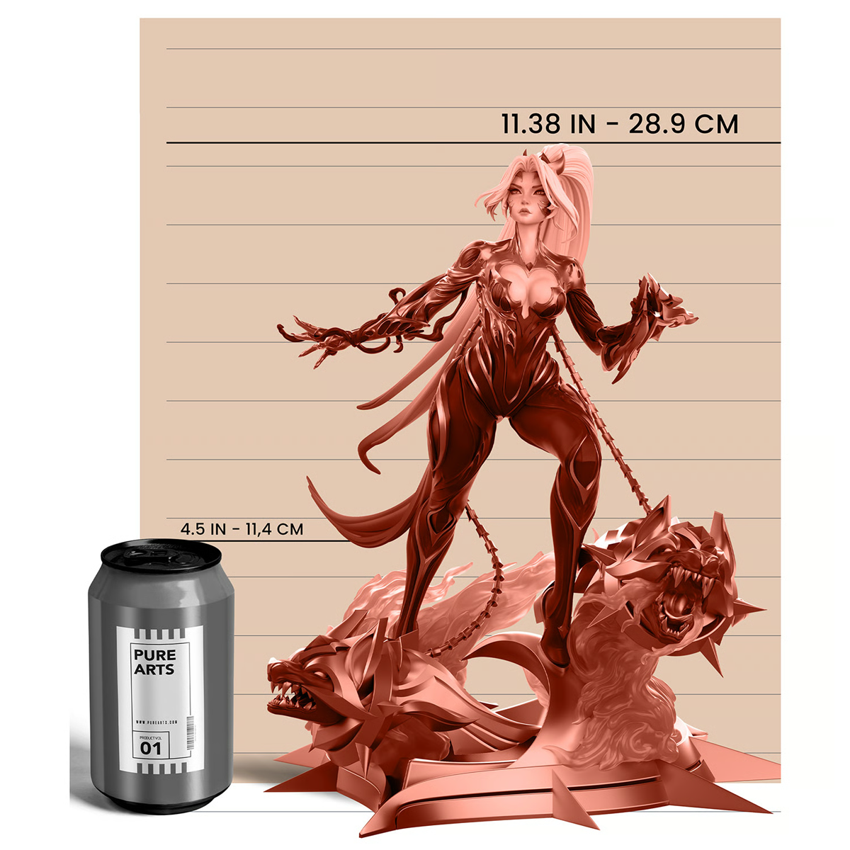 League of Legends - Immortalized Legend Kai'Sa 1:6 Scale Statue