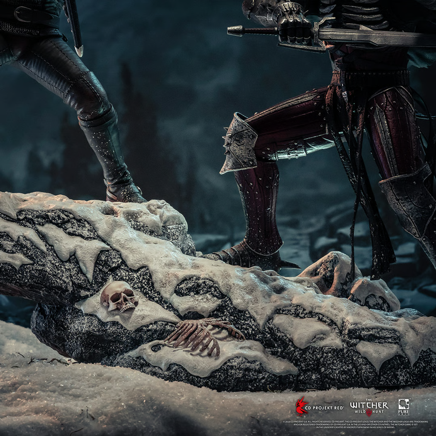 The Witcher - Geralt Vs Eredin 1:6 Scale Diorama