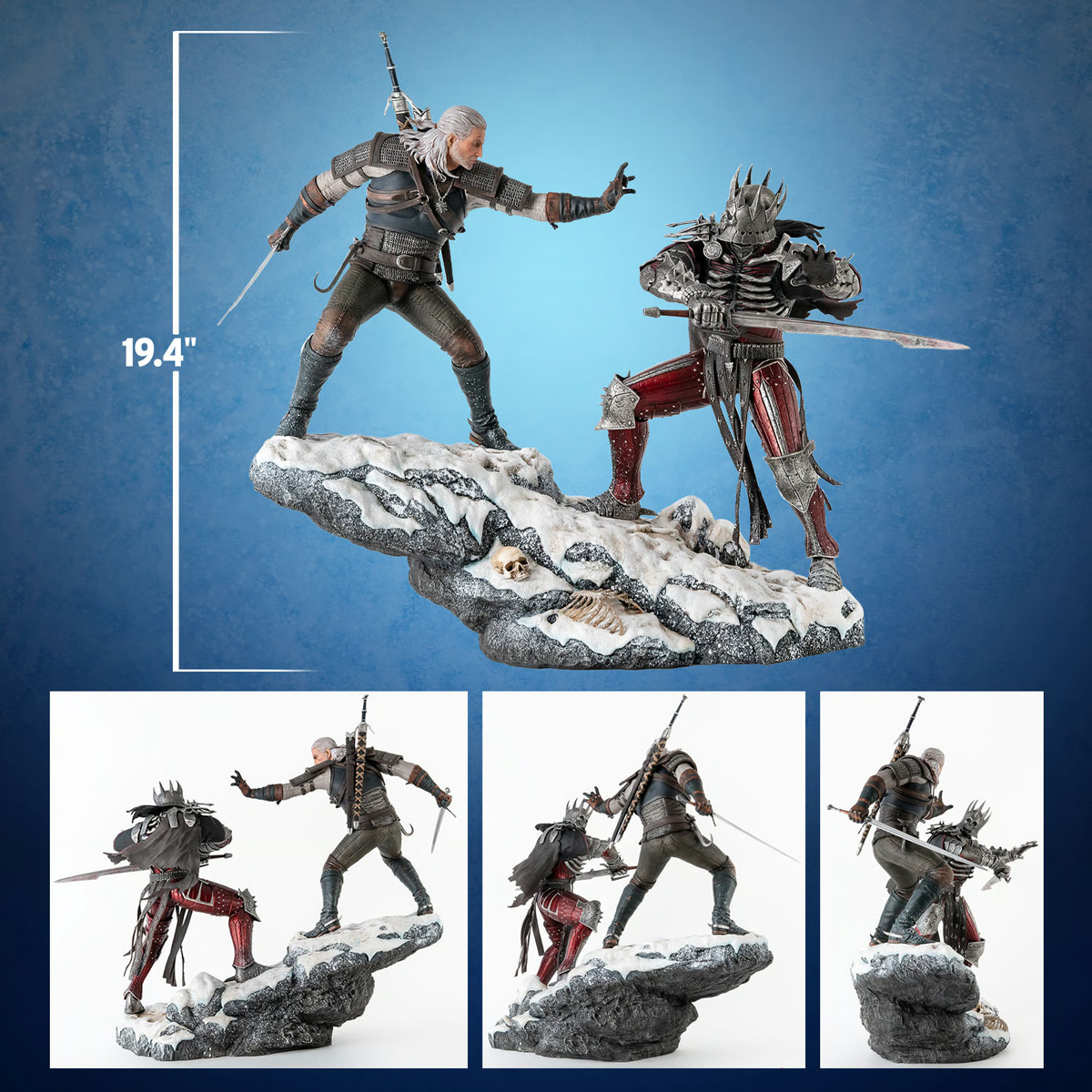 The Witcher - Geralt Vs Eredin 1:6 Scale Diorama
