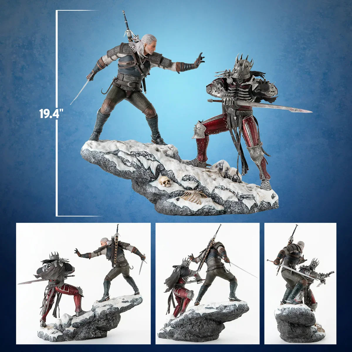 The Witcher - Geralt Vs Eredin 1:6 Scale Diorama