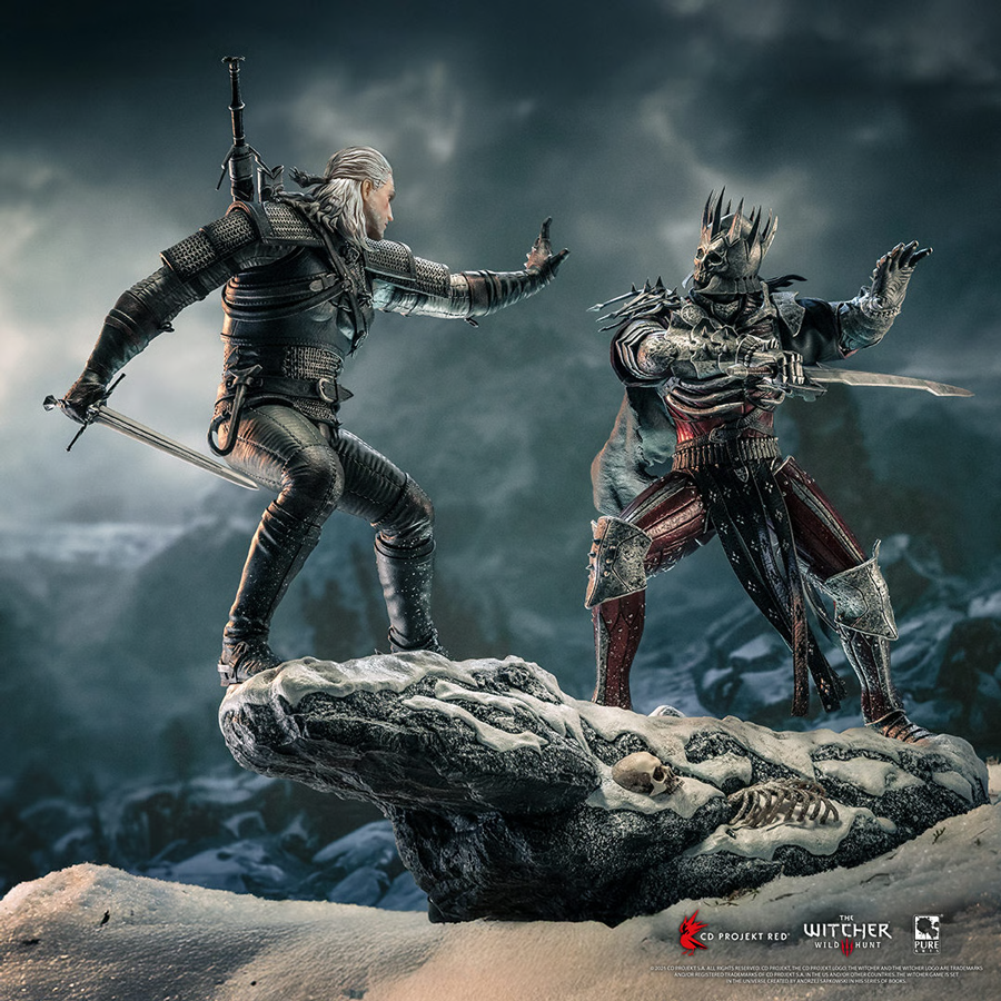 The Witcher - Geralt Vs Eredin 1:6 Scale Diorama
