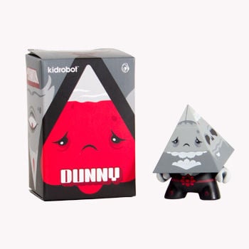 Dunny - 3" Pyramidun Grey Dunny Vinyl