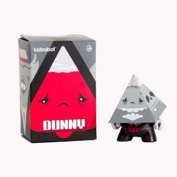 Dunny - 3" Pyramidun Grey Dunny Vinyl