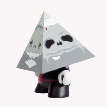 Dunny - 3" Pyramidun Grey Dunny Vinyl