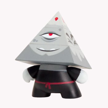 Dunny - 3" Pyramidun Grey Dunny Vinyl