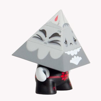 Dunny - 3" Pyramidun Grey Dunny Vinyl
