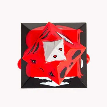 Dunny - 3" Pyramidun Red Dunny Vinyl