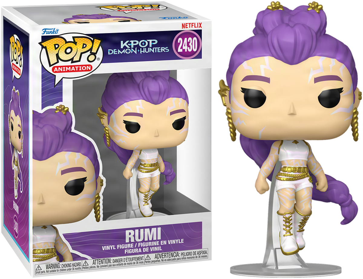 K-Pop Demon Hunters - Rumi (What It Sounds Like) Pop! Vinyl - Chase Bundle