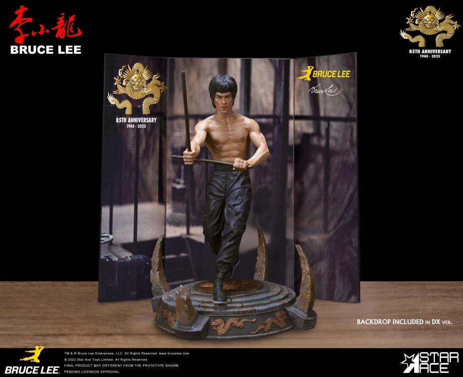 Bruce Lee – “Kali Sticks Fight” Deluxe Basement Version 30cm Staue