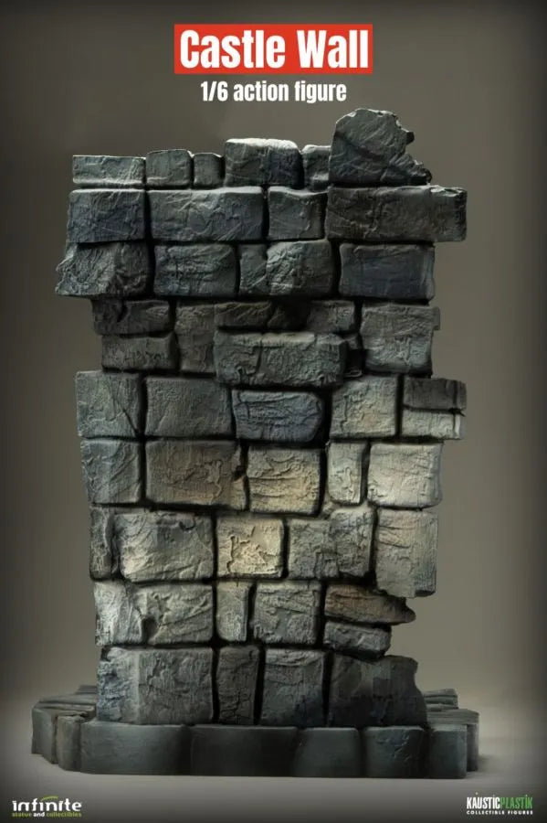 SDTUNI26954 Universal Monsters - Frankenstein's Castle Wall 1:6 Scale Diorama - SD Toys - Titan Pop Culture