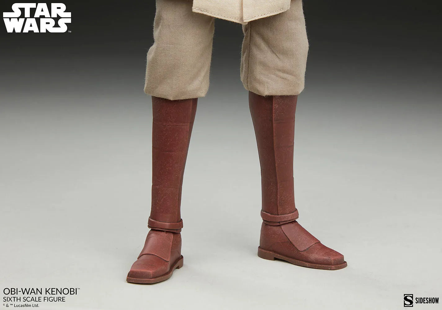 SID100463 Star Wars: Clone Wars - Obi-Wan Kenobi 1:6 Scale 12" Action Figure - Sideshow Collectibles - Titan Pop Culture
