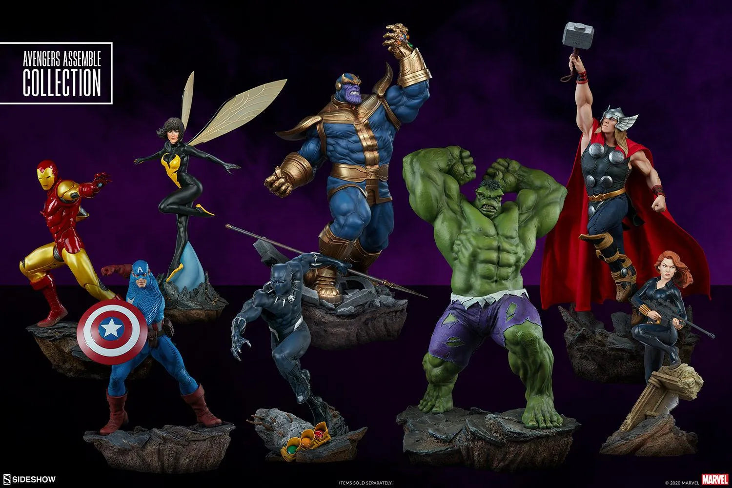 SID2005702 Marvel Comics - Thanos Modern Statue - Sideshow Collectibles - Titan Pop Culture