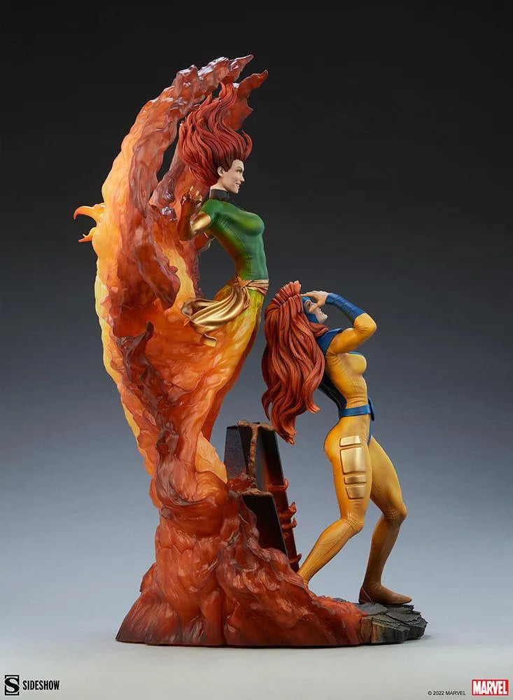 SID200572 Marvel Comics - Phoenix & Jean Grey Maquette - Sideshow Collectibles - Titan Pop Culture