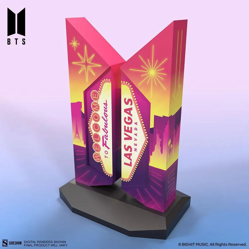 SID2005918 BTS - Las Vegas Edition Logo Replica - Sideshow Collectibles - Titan Pop Culture