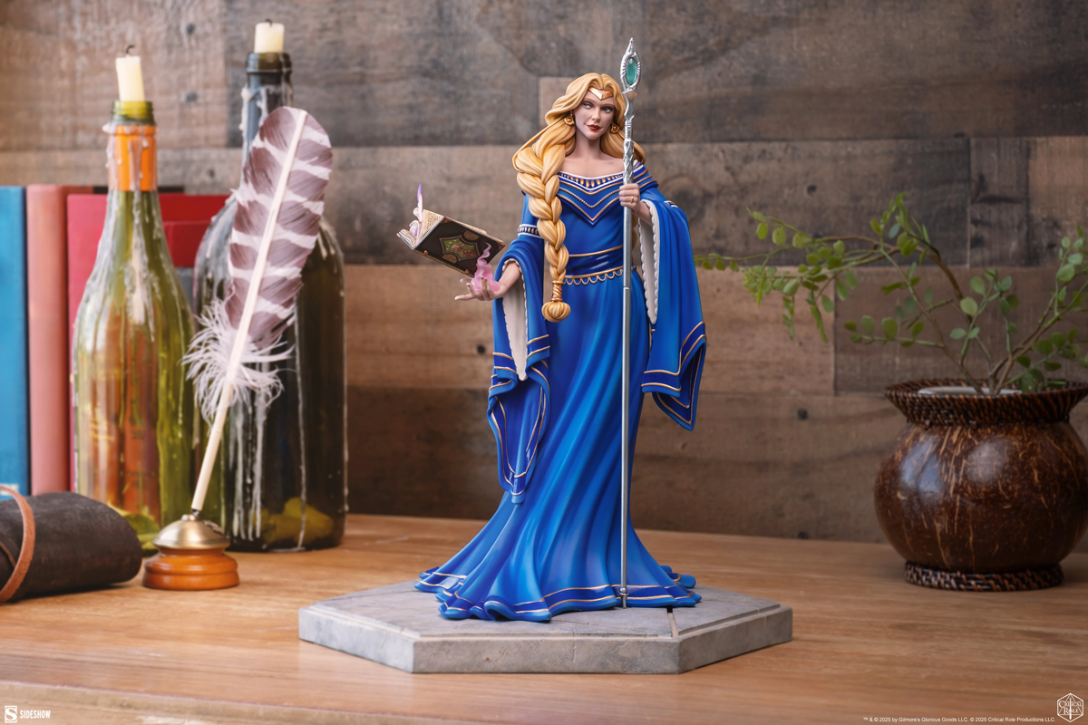 Papel crítico - Estatua de Allura Vysoren (Vox Machina)