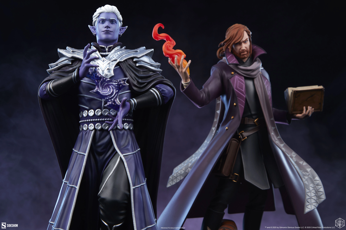 Papel crítico - Estatua de Essek Thelyss (Mighty Nein)