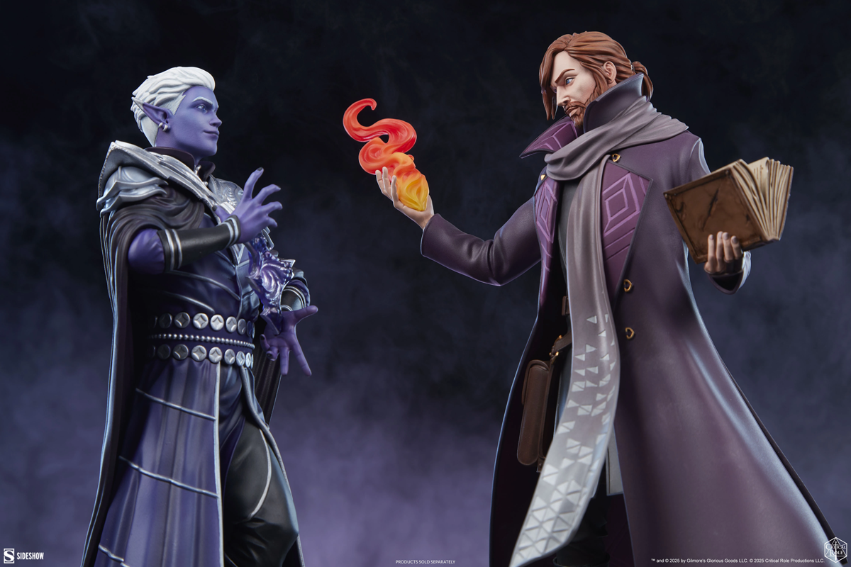 Papel crítico - Estatua de Essek Thelyss (Mighty Nein)