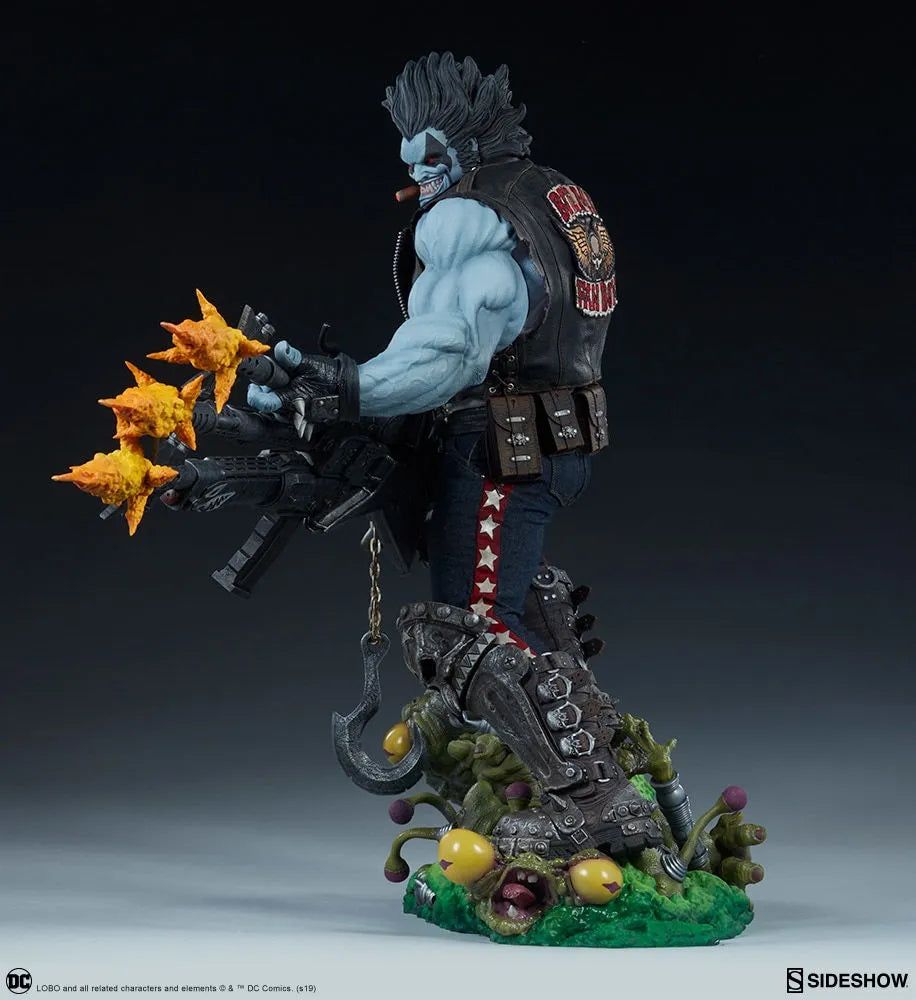 SID300682 DC Comics - Lobo Maquette - Sideshow Collectibles - Titan Pop Culture