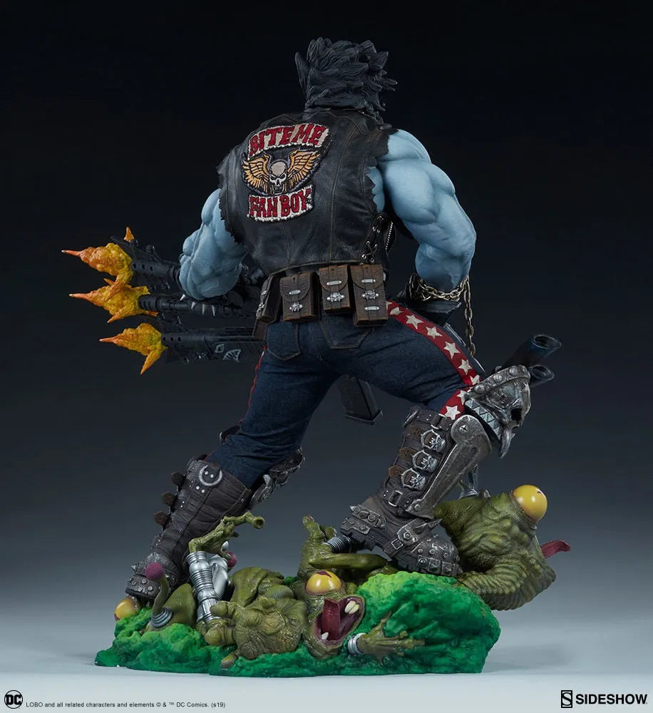 SID300682 DC Comics - Lobo Maquette - Sideshow Collectibles - Titan Pop Culture