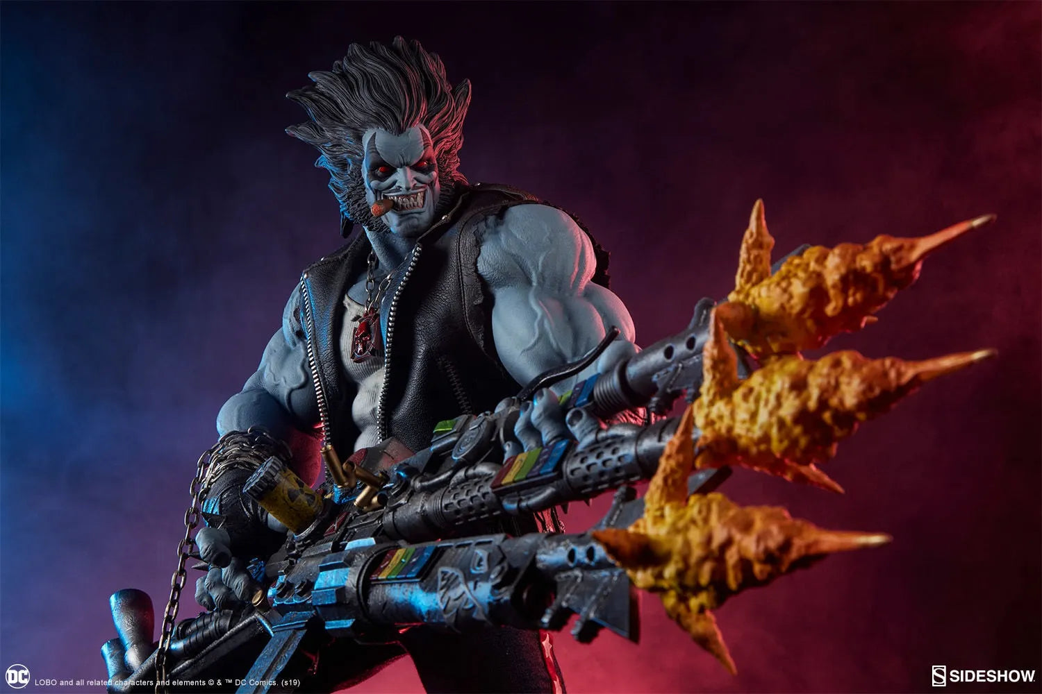 SID300682 DC Comics - Lobo Maquette - Sideshow Collectibles - Titan Pop Culture