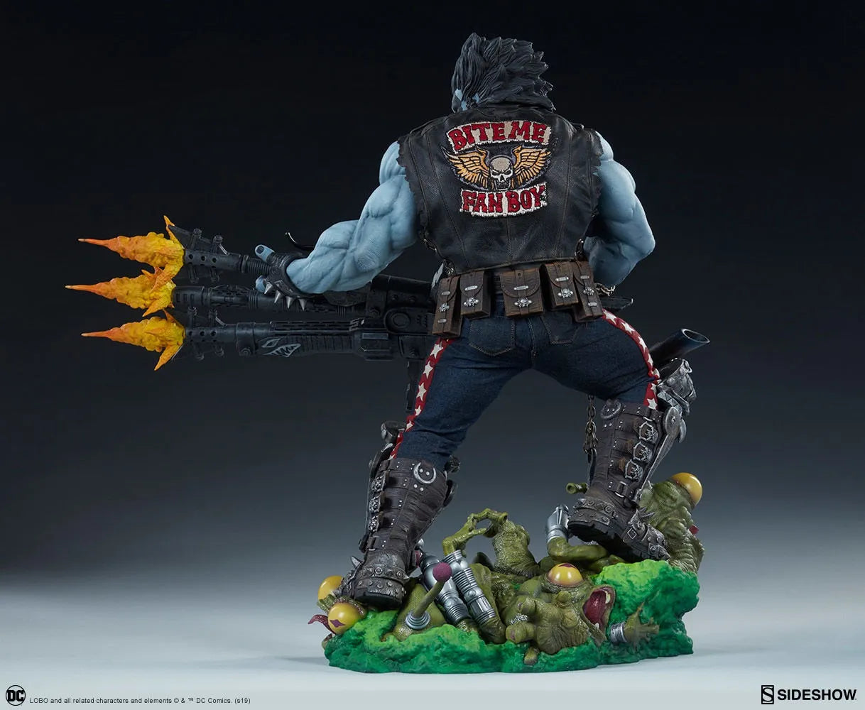 SID300682 DC Comics - Lobo Maquette - Sideshow Collectibles - Titan Pop Culture