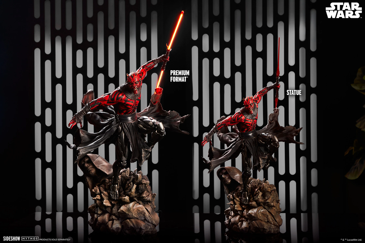 Star Wars - Estatua de Darth Maul Mythos Premium Format