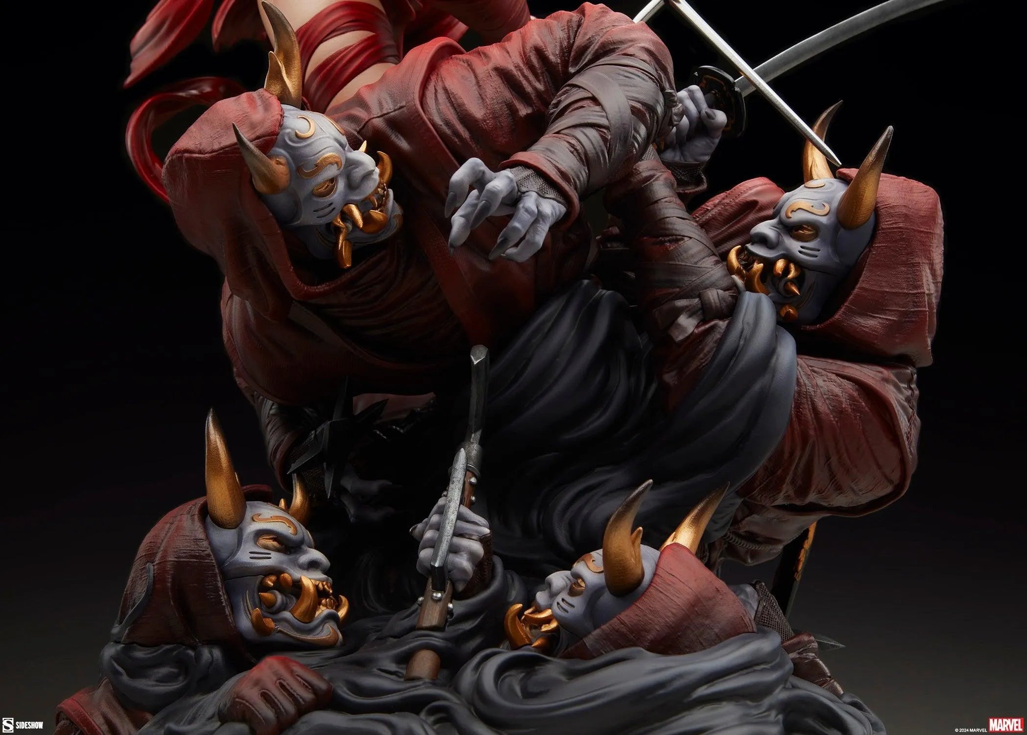 SID300838 Marvel Comics - Elektra Premium Format Statue - Sideshow Collectibles - Titan Pop Culture