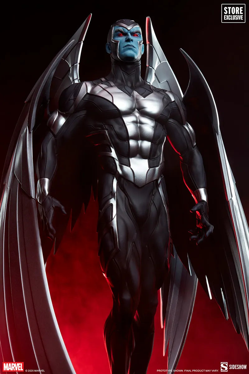 SID3008792 X-Men - Archangel (X-Force Variant) Premium Format Statue - Sideshow Collectibles - Titan Pop Culture