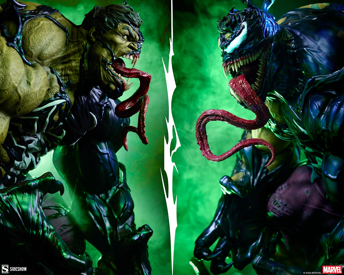 Marvel漫画 – 毒液化浩克珍藏雕像
