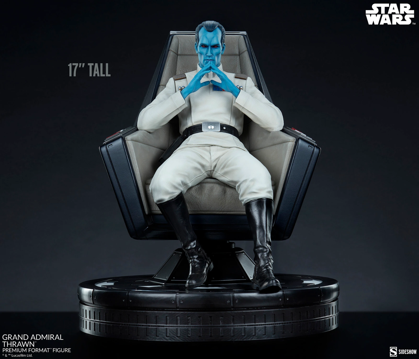 Star Wars - Estatua de formato premium del Gran Almirante Thrawn