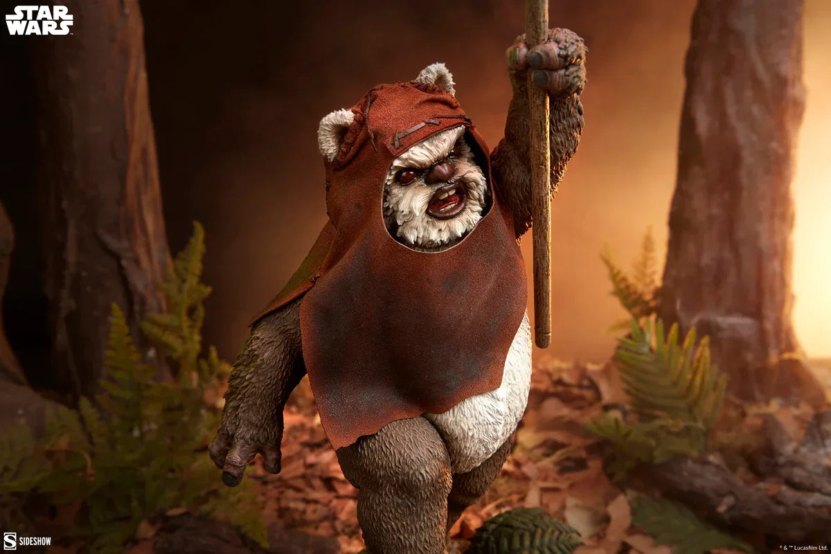 Estatua de formato premium de Star Wars - Wicket