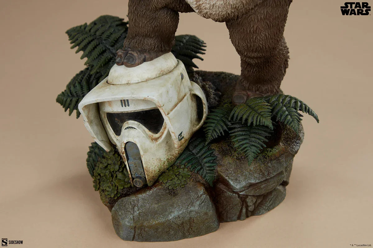 Estatua de formato premium de Star Wars - Wicket