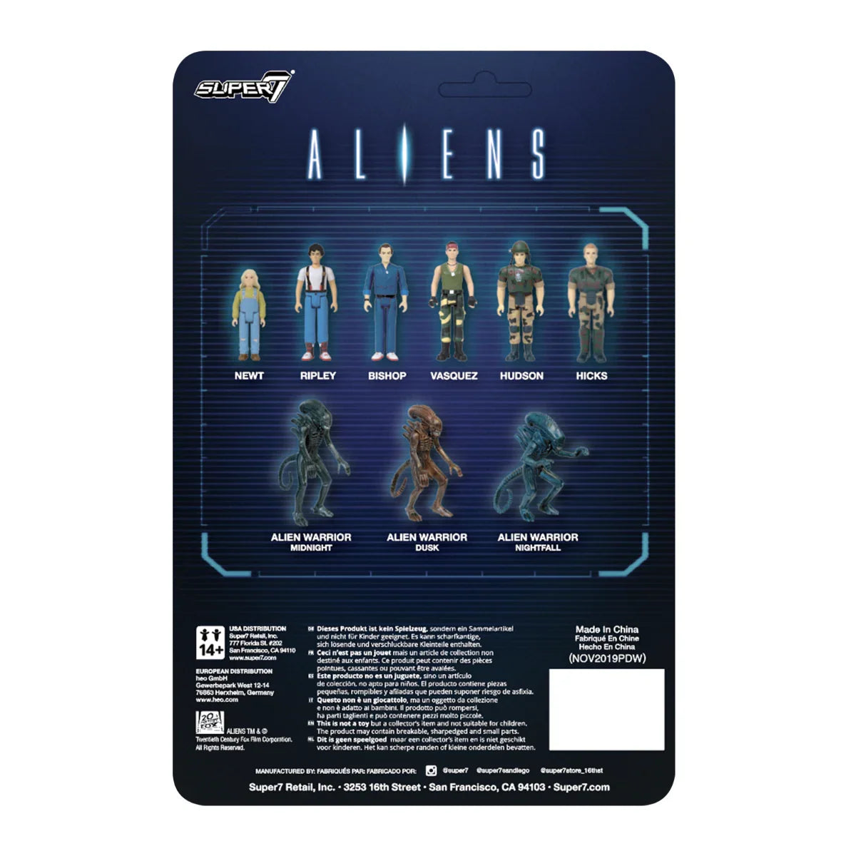 Aliens - Hudson ReAction 3.75 Figure