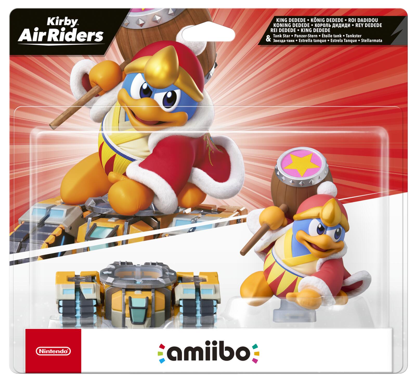 SWI amiibo Kirby Air Riders - King Dedede & Tank Star