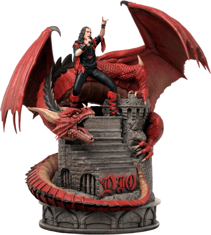 SYN76520C Ronnie James Dio - 1:10 Statue - Syndicate Collectibles - Titan Pop Culture