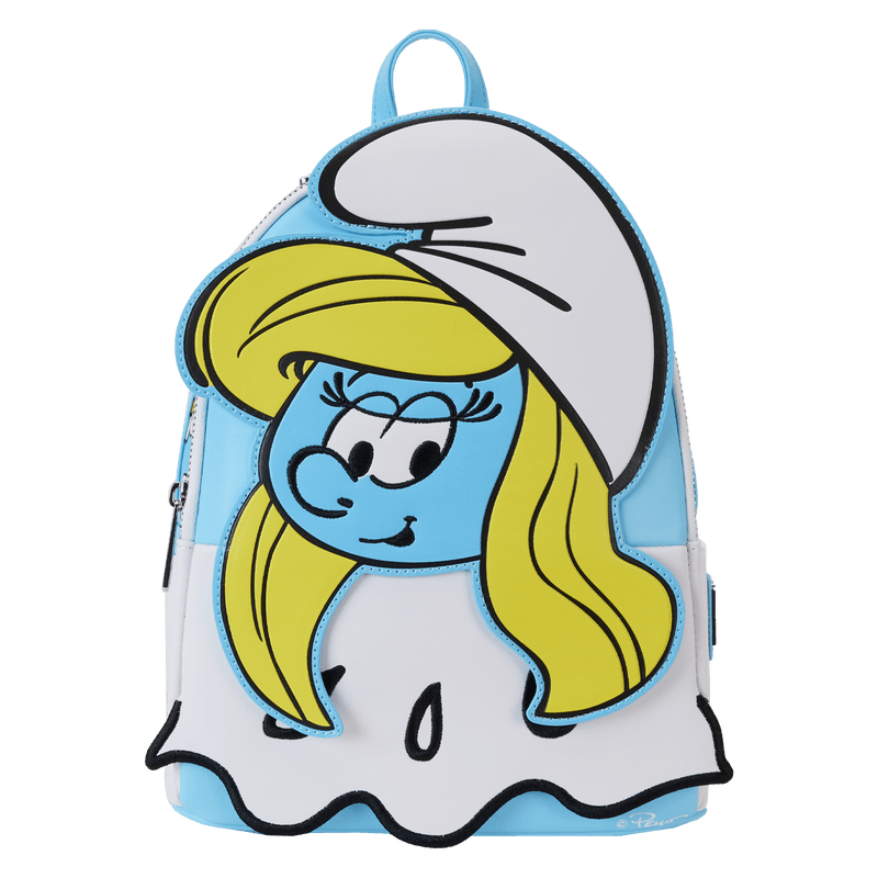LOUSFBK0004 Smurfs - Smurfette Cosplay Mini Backpack - Loungefly - Titan Pop Culture