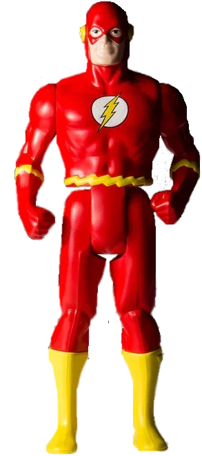 Figura Kenner de 12 pulgadas de Flash Super Powers de DC