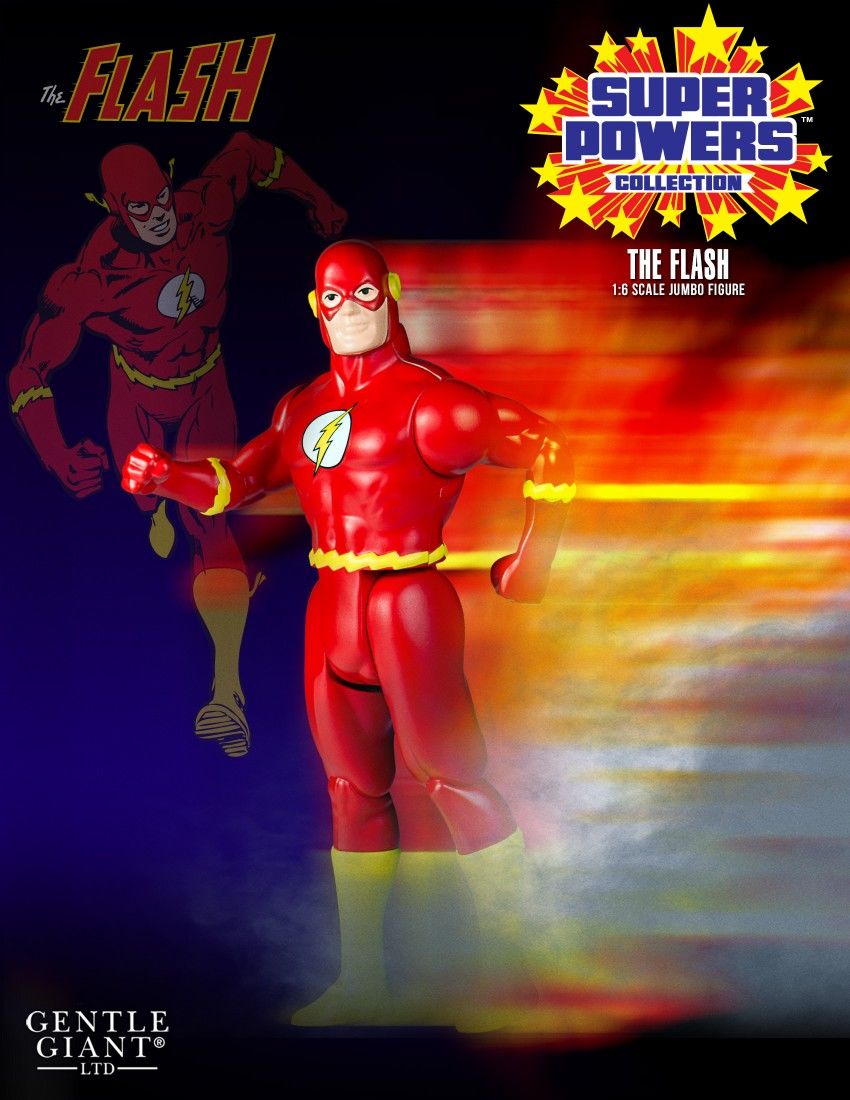 DC - Flash Super Powers 12" Kenner Figure