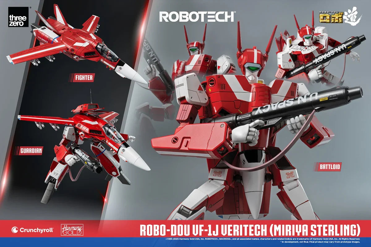 Robo-Dou - Figura Robotech VF-1J VeriTech (Miriya Sterling) Escala 1:6