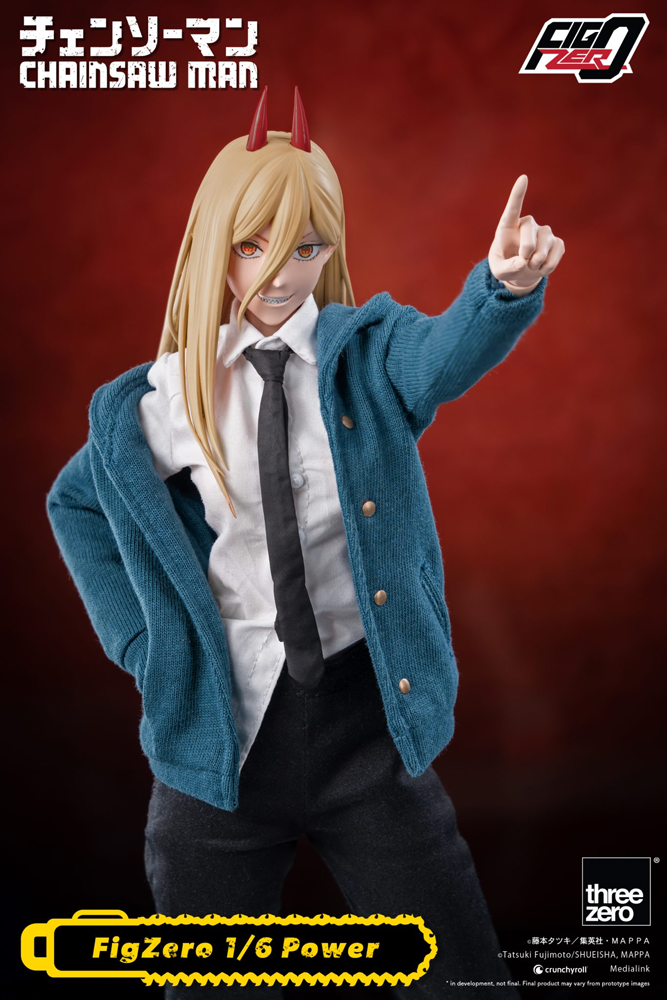 Figura de acción Power FigZero a escala 1:6 de Chainsaw Man