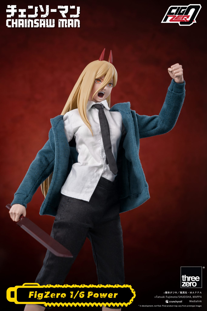 Figura de acción Power FigZero a escala 1:6 de Chainsaw Man