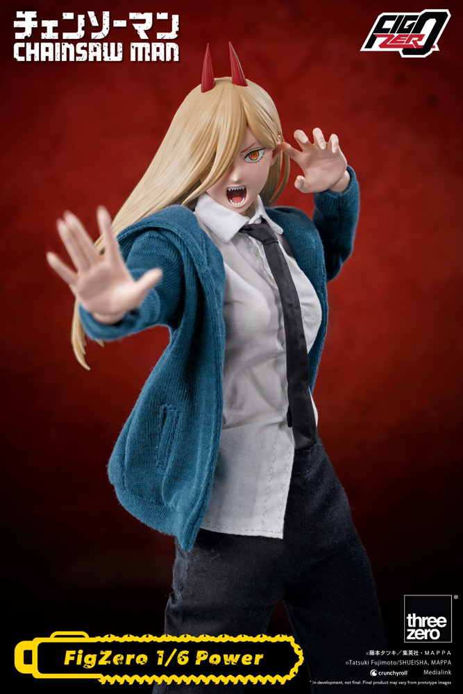 Figura de acción Power FigZero a escala 1:6 de Chainsaw Man