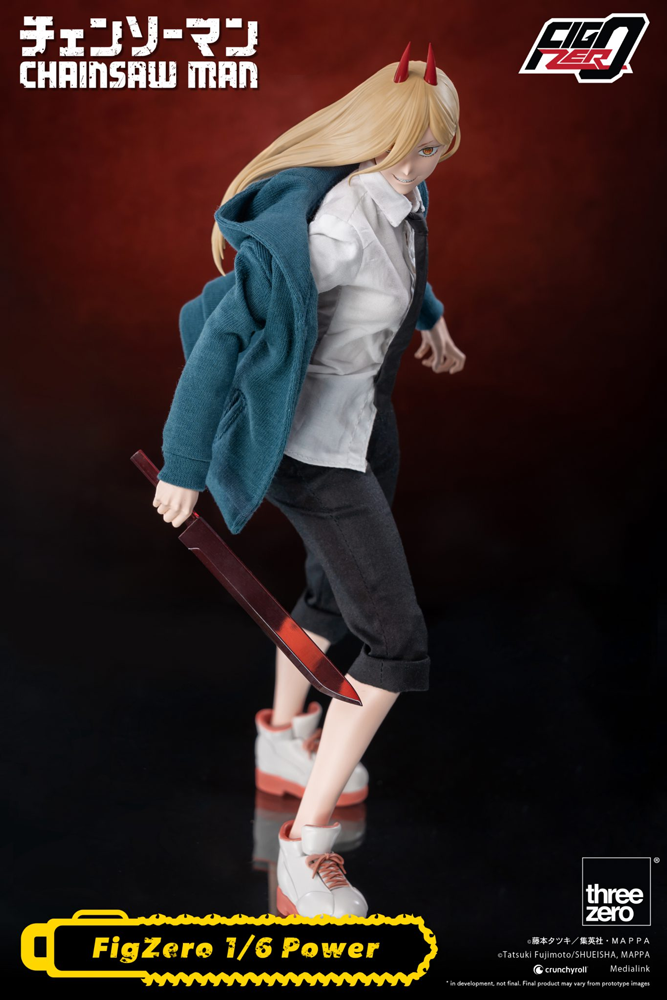 Figura de acción Power FigZero a escala 1:6 de Chainsaw Man